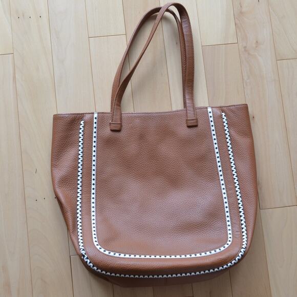 Kate Spade Brown Leather Sheffield Street Dorna XL Tote - Picture 3 of 7